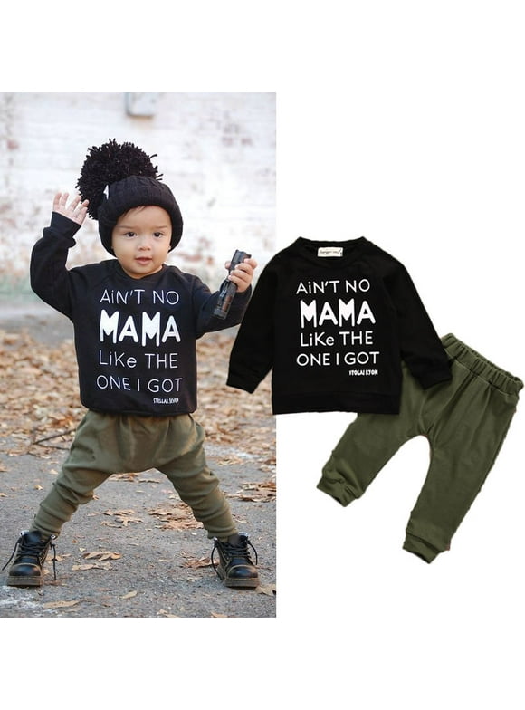 Toddler Baby Boy Clothes Clothing Sets Kids Boys Outfit Hoodies Pants Tracksuit